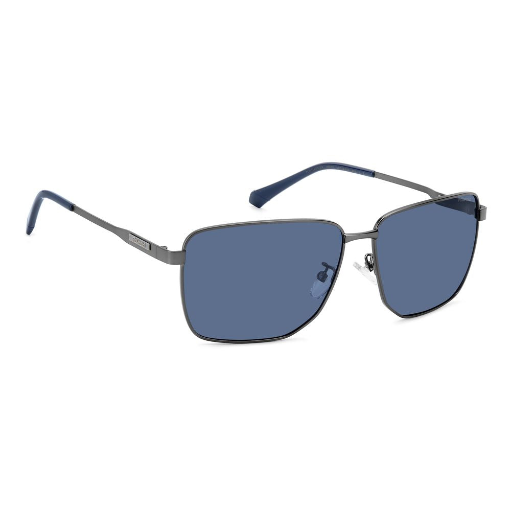 Polaroid Gray Metal Sunglasses