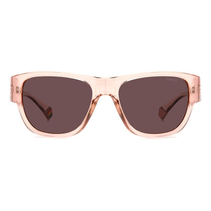 Polaroid Pink Resin Sunglasses