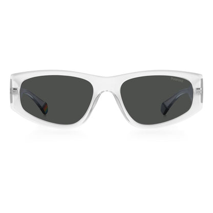 Polaroid Transparent Plastic Sunglasses