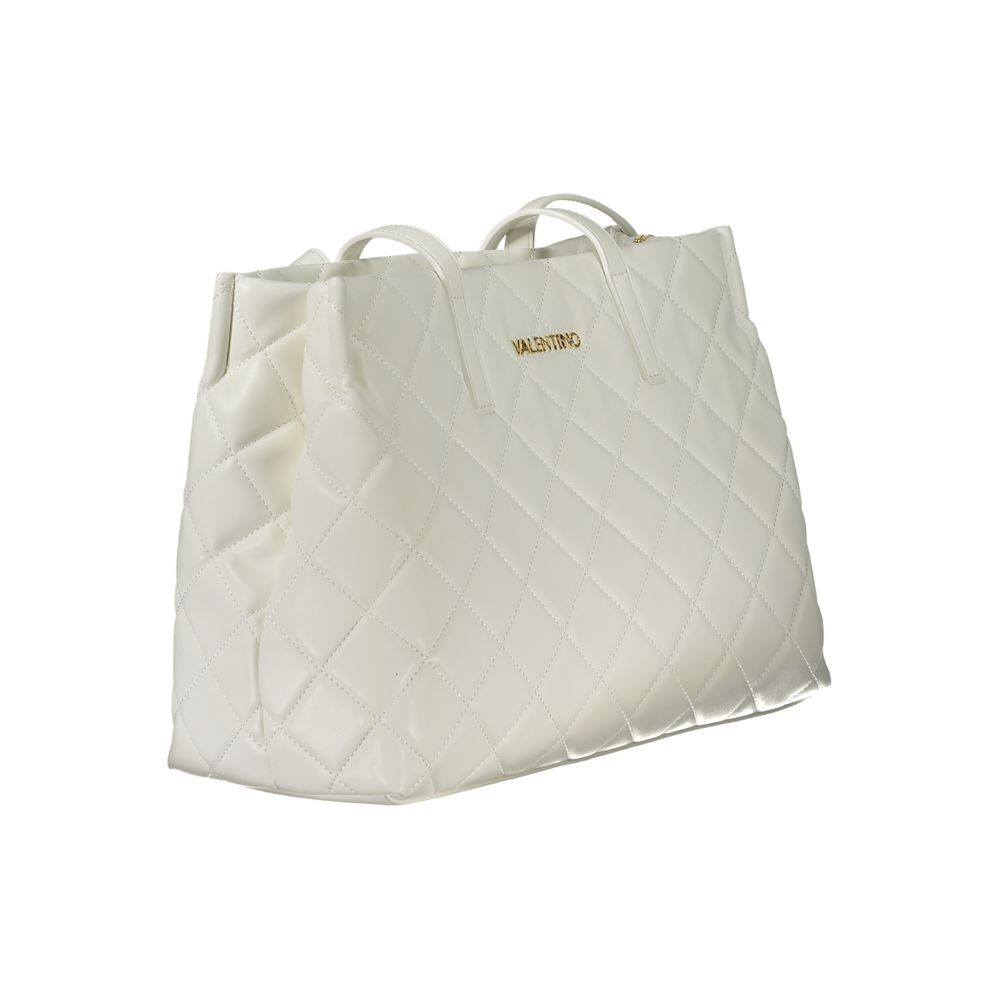 Valentino Bags White Polyethylene Handbag