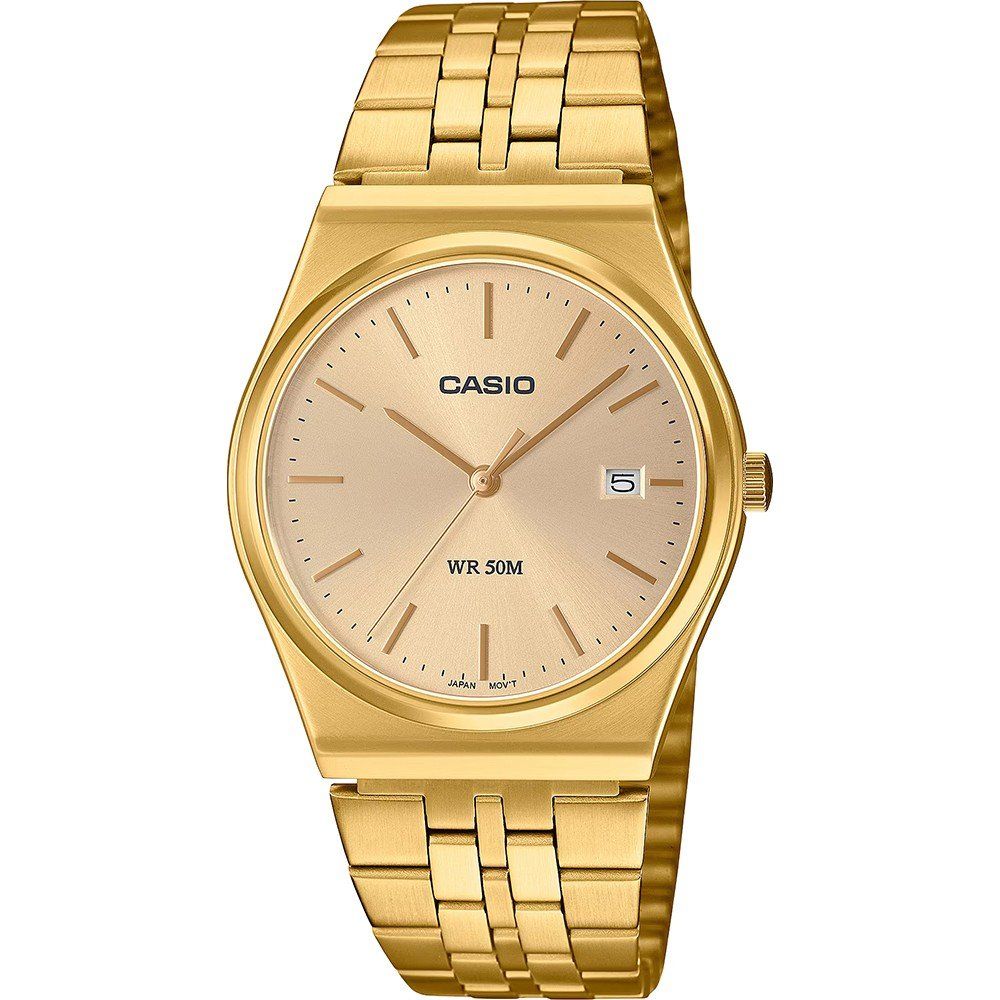 Casio Gold Steel Watch