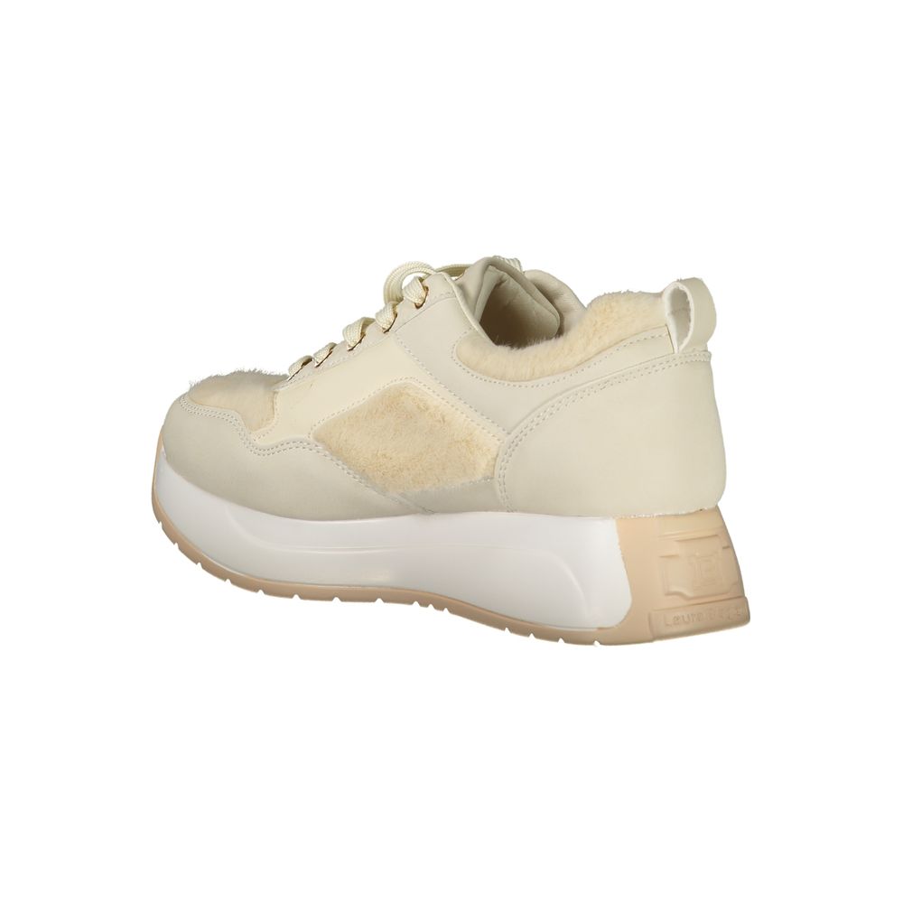 Laura Biagiotti Beige Polyethylene Women Sneaker