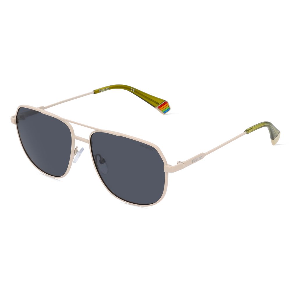 Polaroid Gray Metal Sunglasses