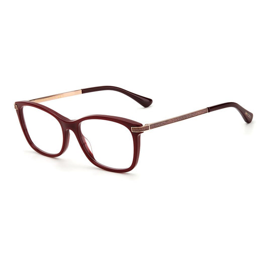 Jimmy Choo Burgundy Acetate Frames