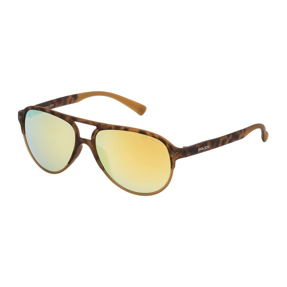 Police Brown Injected Sunglasses