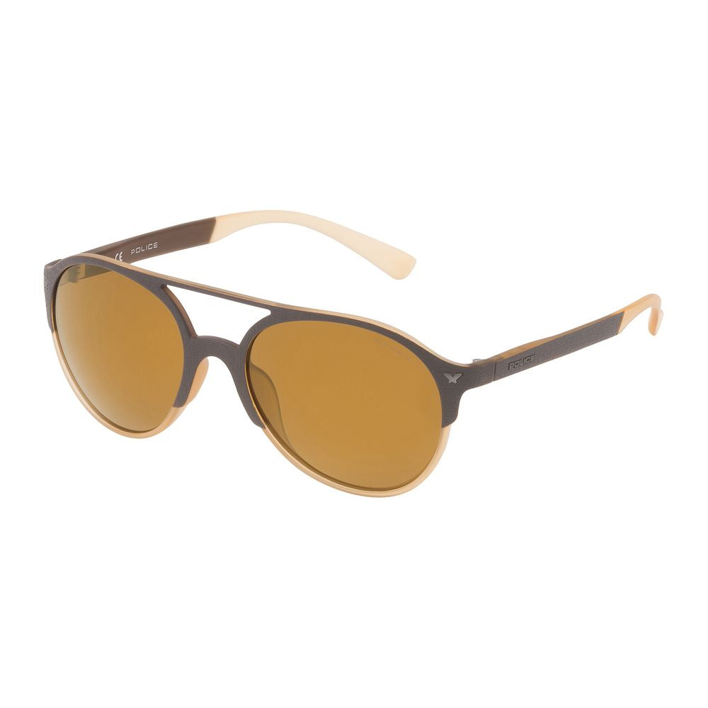 Police Brown Injected Sunglasses