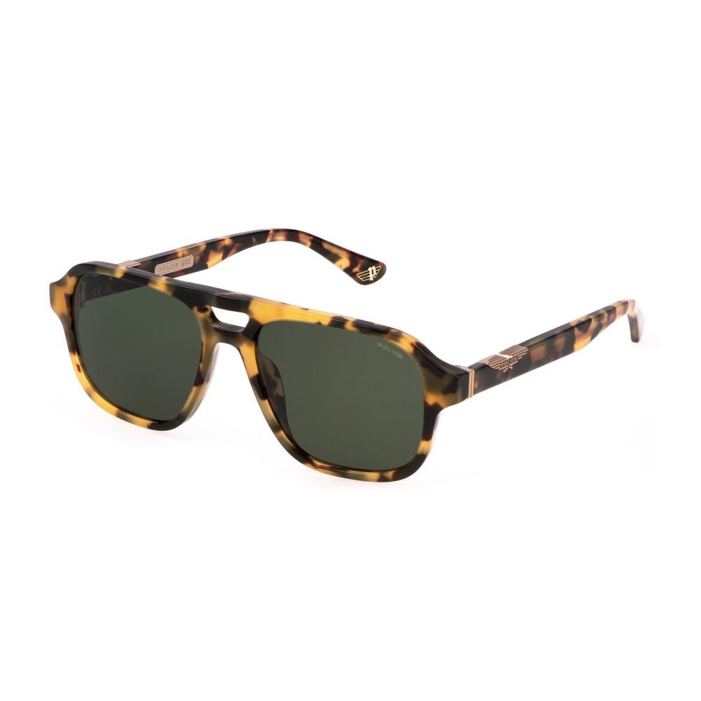 Police Brown Acetate Sunglasses