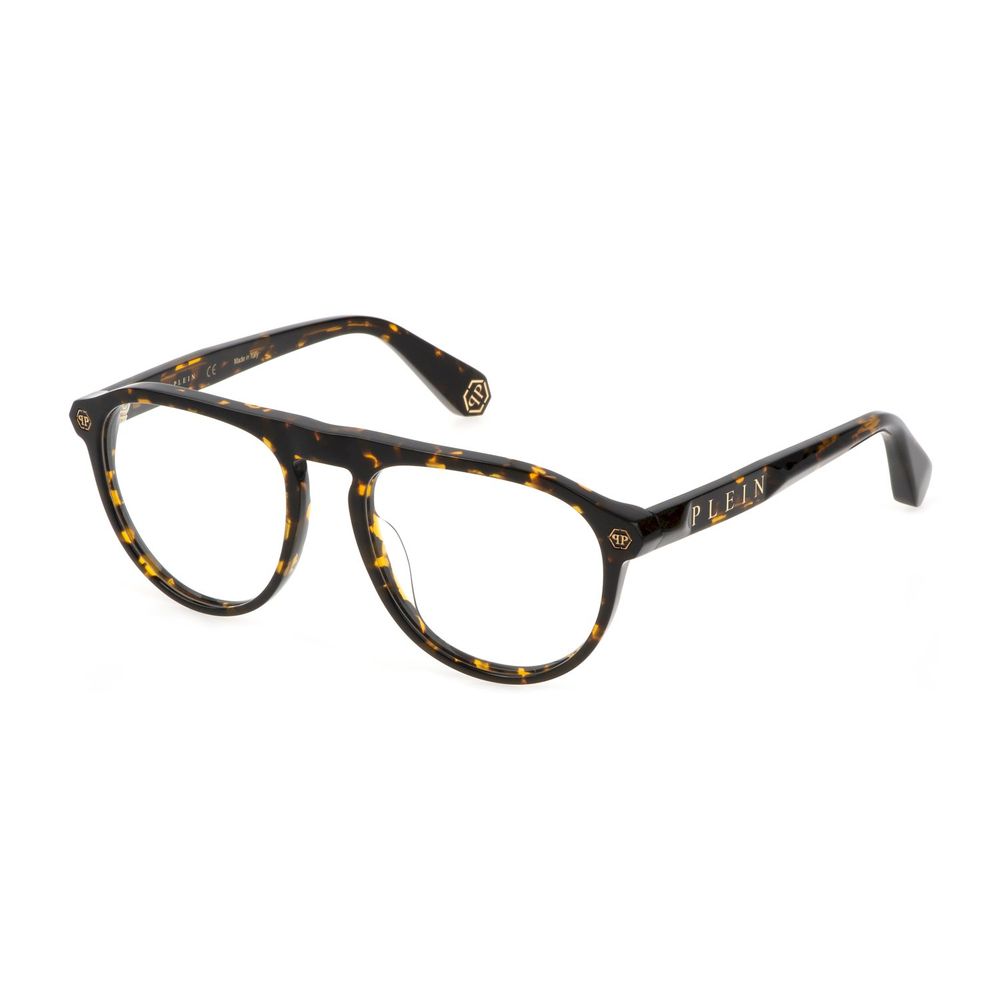 Philipp Plein Brown Acetate Frames