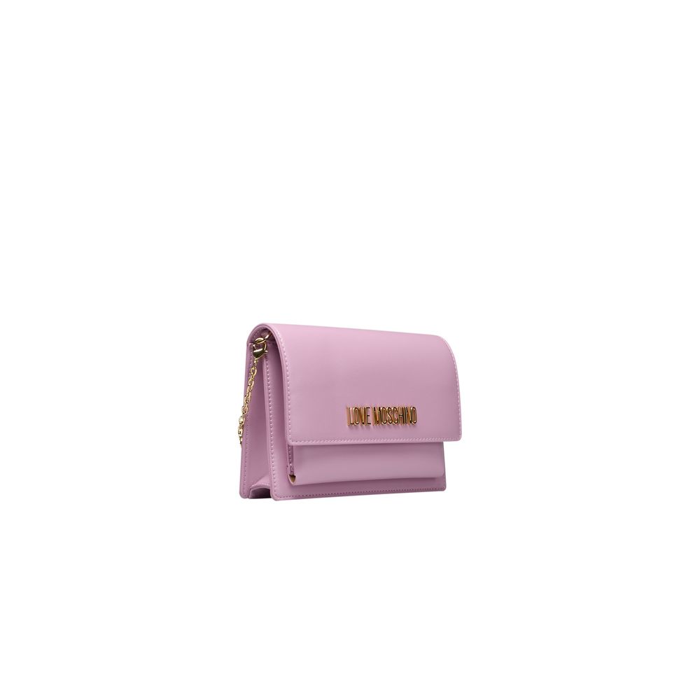 Love Moschino Purple Polyethylene Women Crossbody Bag