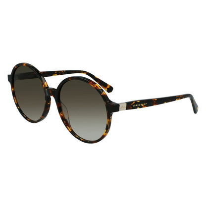 Longchamp Brown Acetate Sunglasses