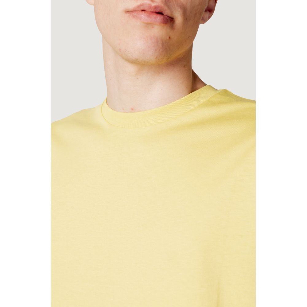 Suns Yellow Cotton T-Shirt