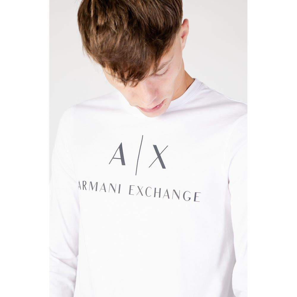 Armani Exchange White Cotton Shirt