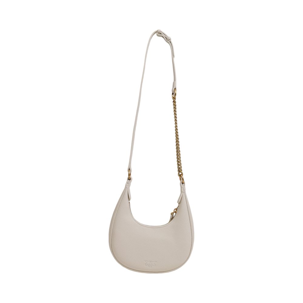 PINKO White Leather Handbag