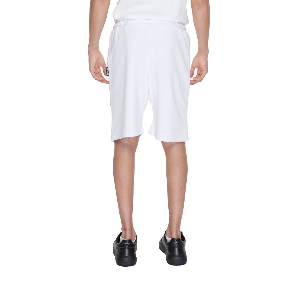 Icon White Cotton Short