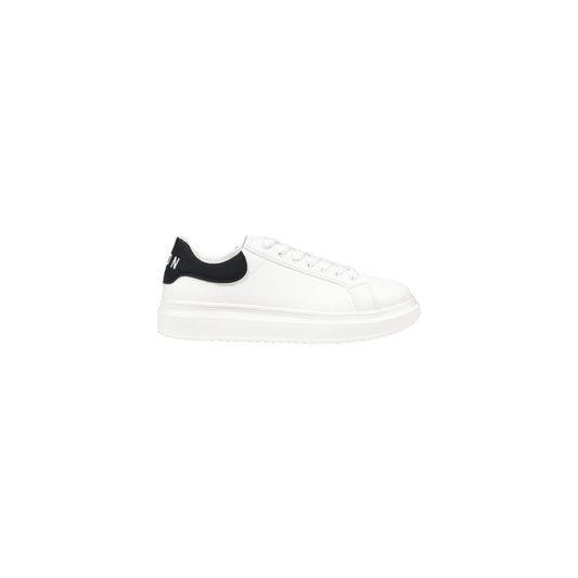 Icon White Fabric Sneaker