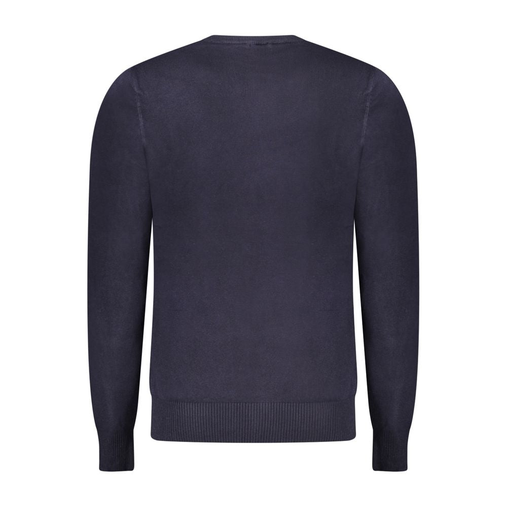 Rifle Blue Viscose Men Sweater