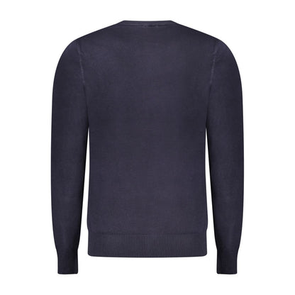 Rifle Blue Viscose Men Sweater