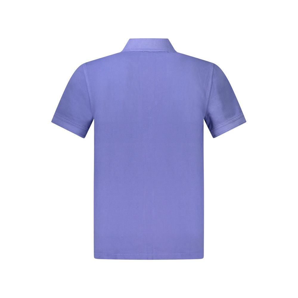 Hugo Boss Blue Cotton Mens Polo Shirt