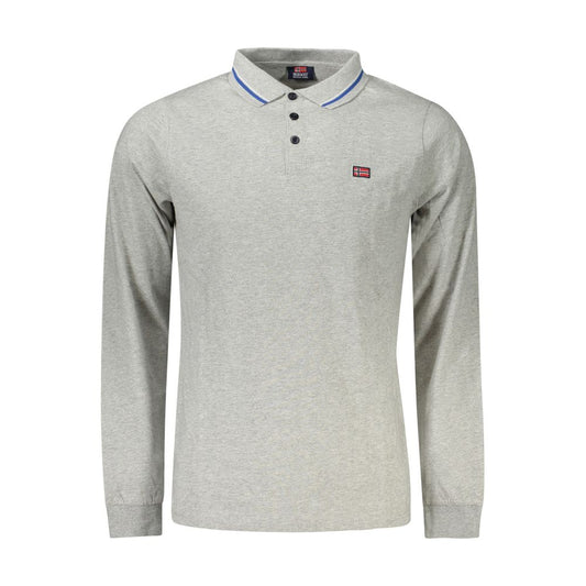 Norway 1963 Gray Cotton Polo Shirt