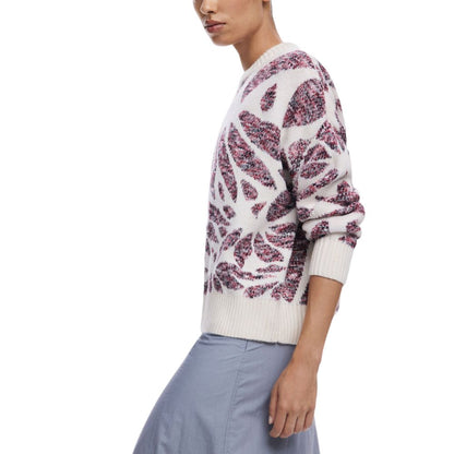 Desigual Bordeaux Polyester Sweater