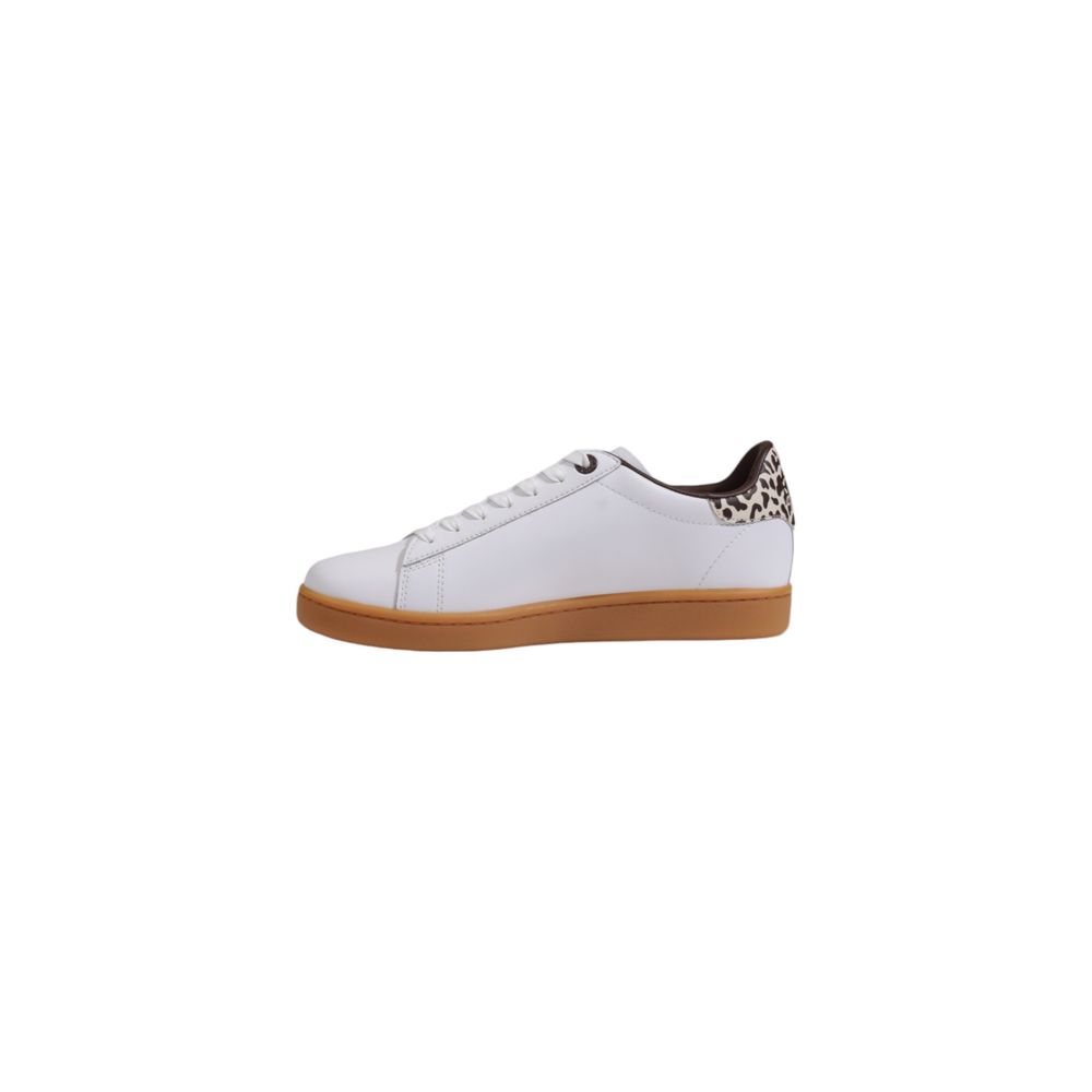 EA7 Emporio Armani Beige Leather Sneaker