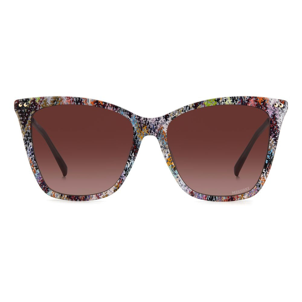 Missoni Multicolor Acetate Sunglasses