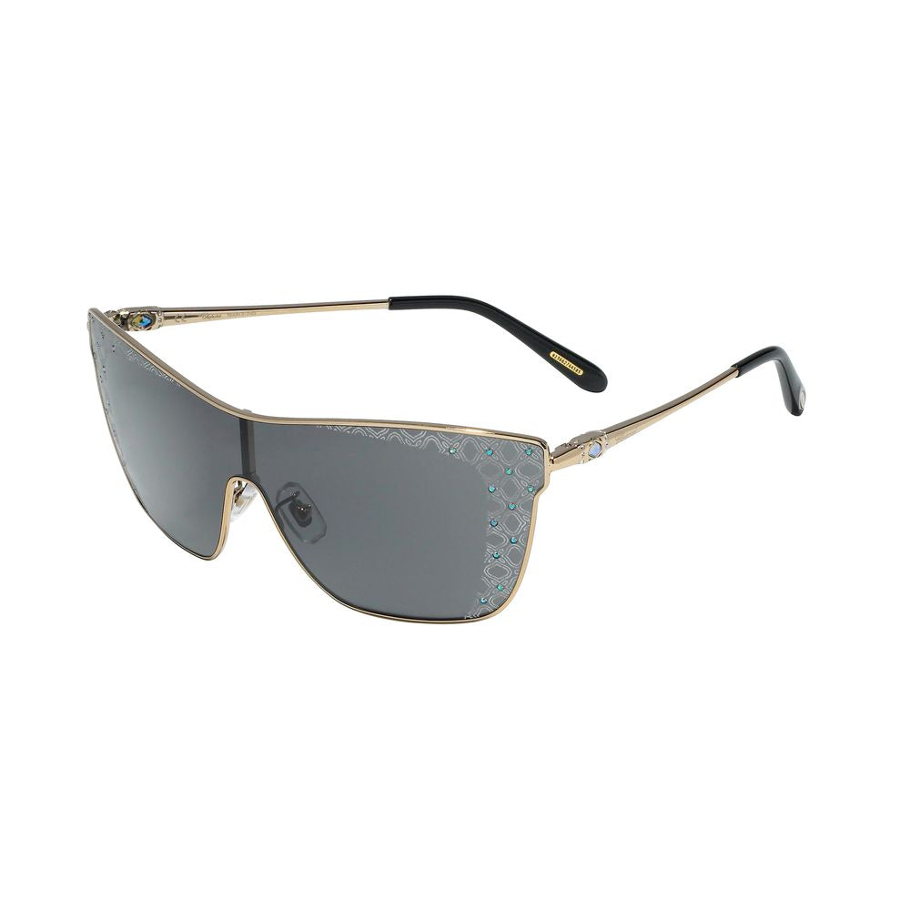 Chopard Brown Metal Sunglasses