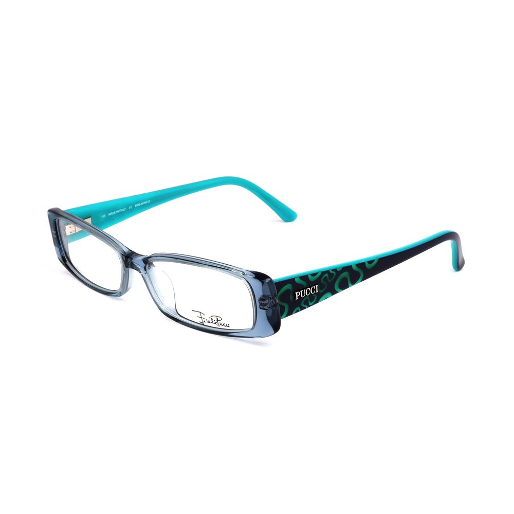 Emilio Pucci Blue Plastic Frames