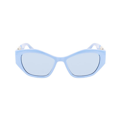 Karl Lagerfeld Blue Injected Sunglasses