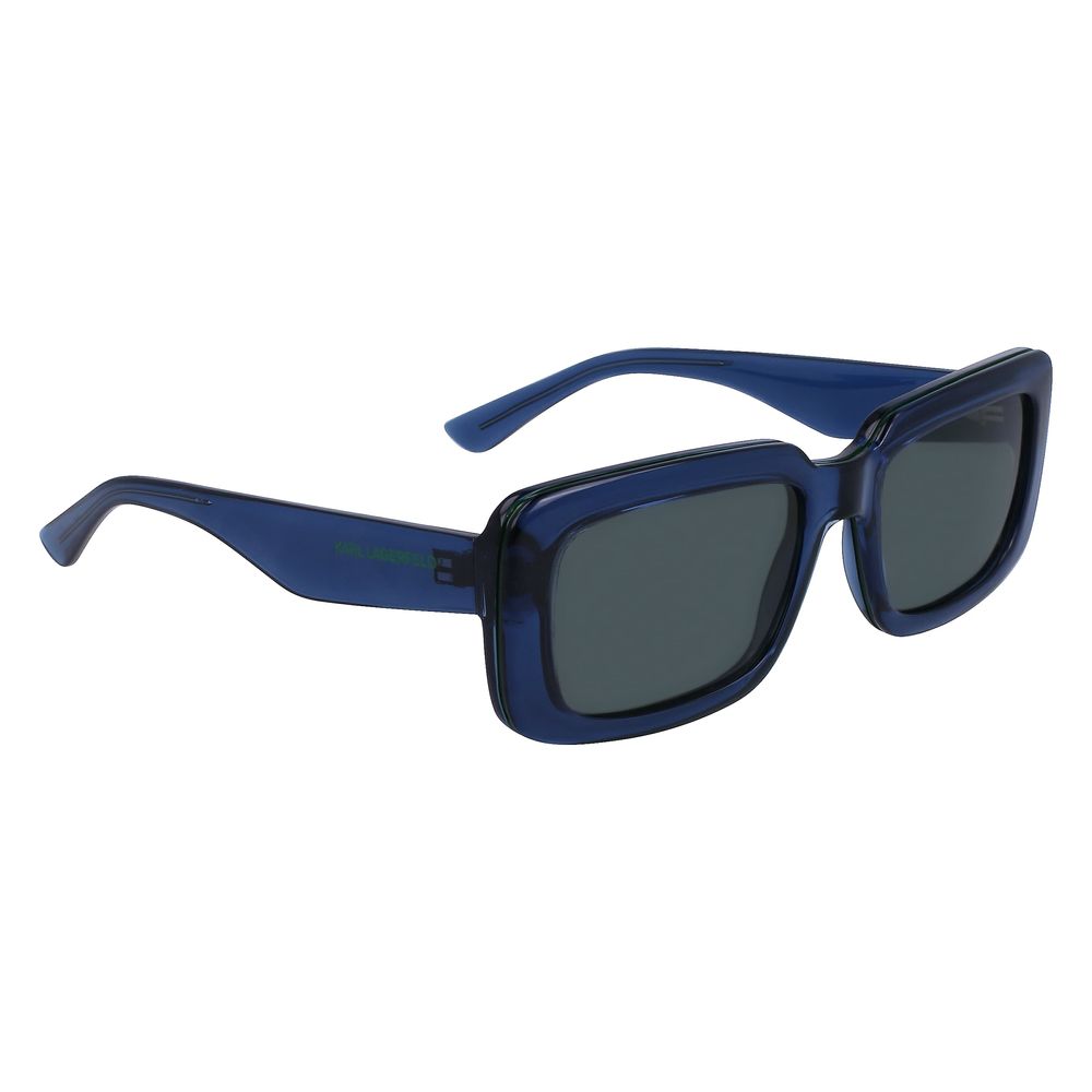 Karl Lagerfeld Blue Injected Sunglasses