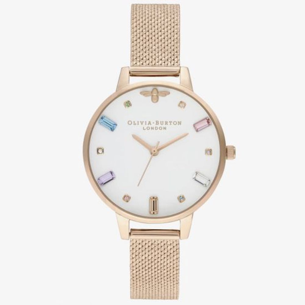 Olivia Burton Multicolor Stainless Steel Watch