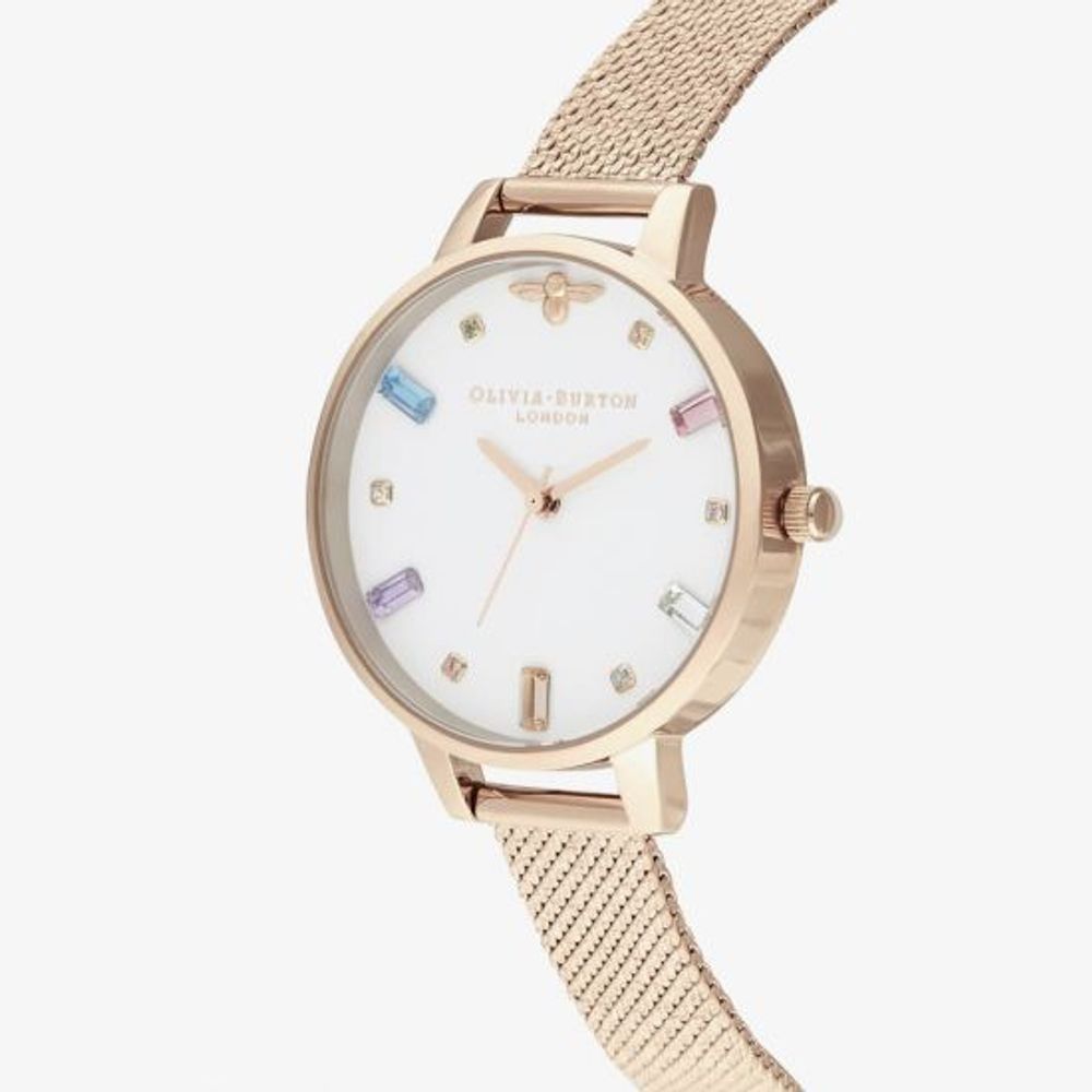 Olivia Burton Multicolor Stainless Steel Watch