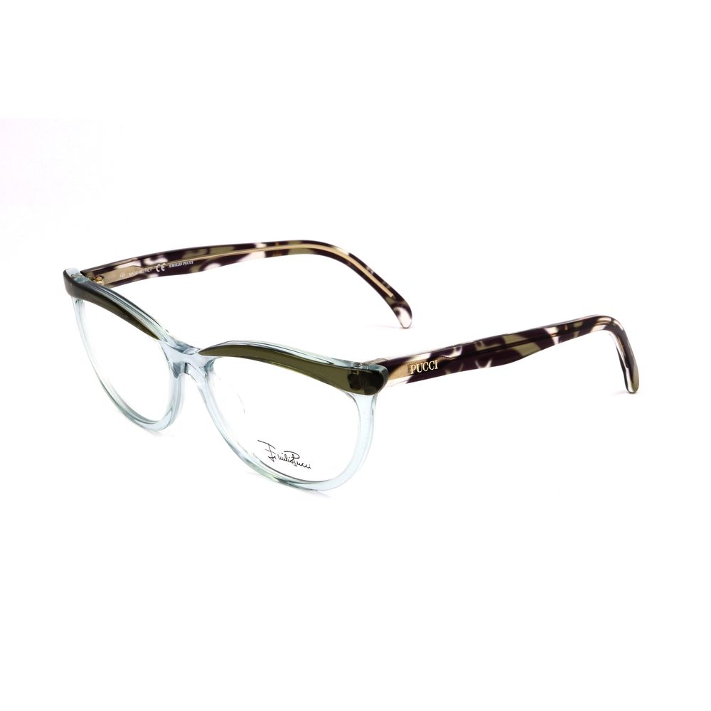 Emilio Pucci Green Plastic Frames