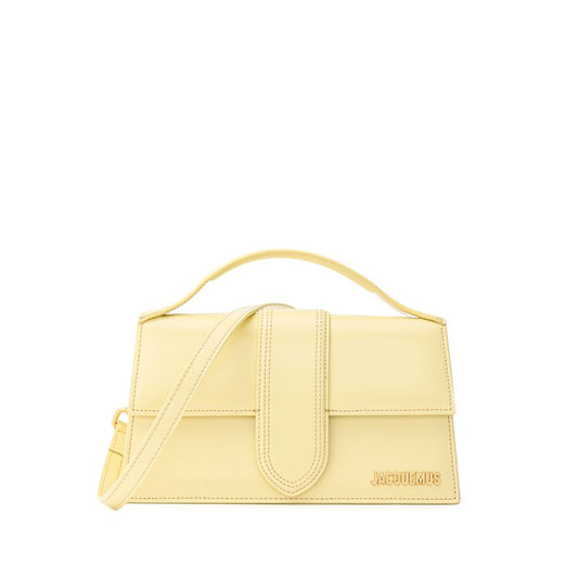 Jacquemus Yellow Leather Handbag