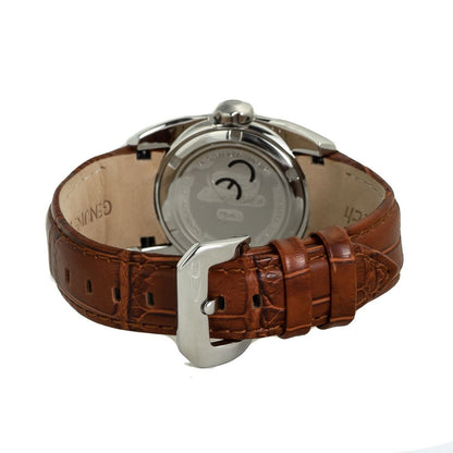 Chronotech Brown Leather Watch