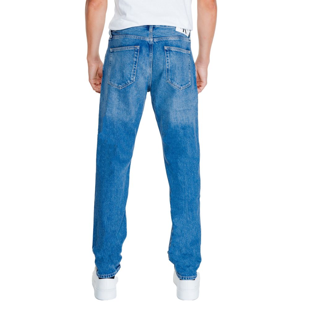 Calvin Klein Jeans Light Blue Cotton Jeans & Pant