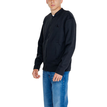 Calvin Klein Jeans Black Recycled Cotton Sweater