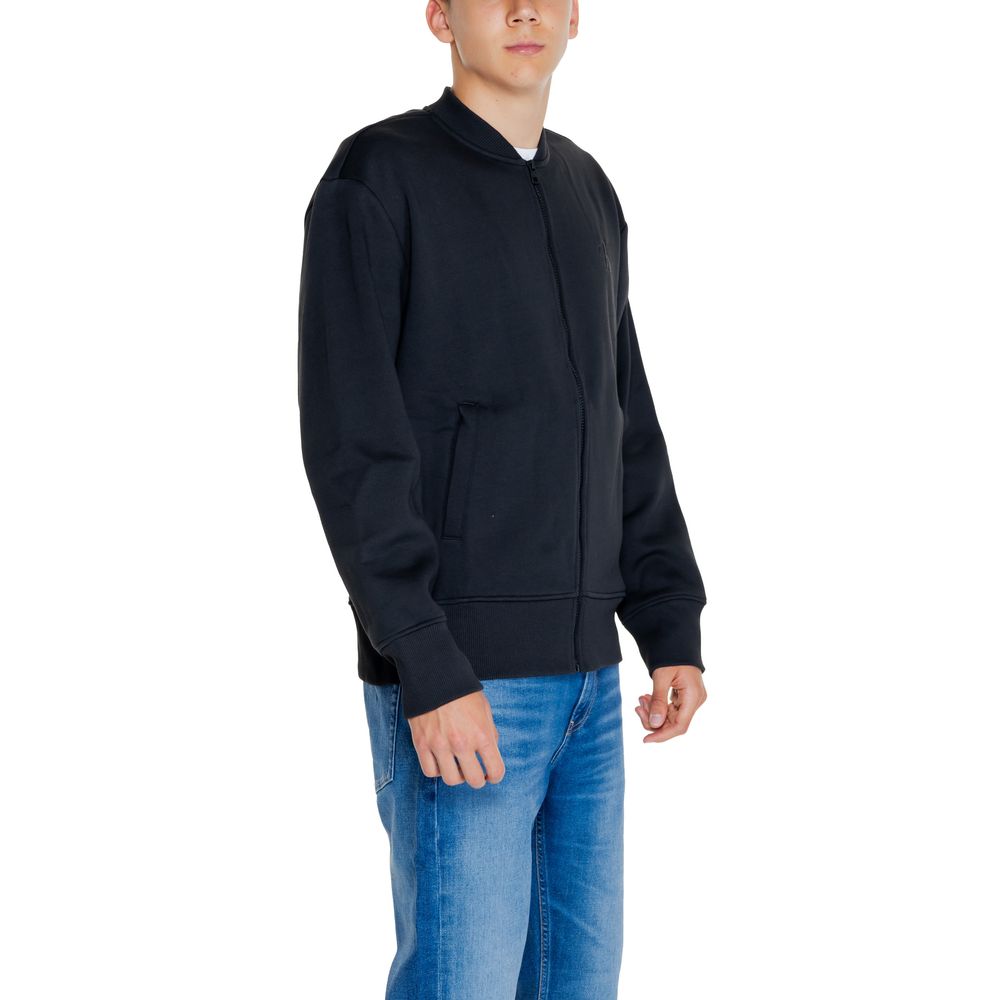 Calvin Klein Jeans Black Recycled Cotton Sweater