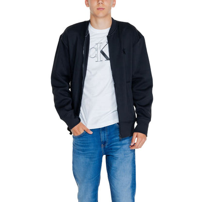 Calvin Klein Jeans Black Recycled Cotton Sweater