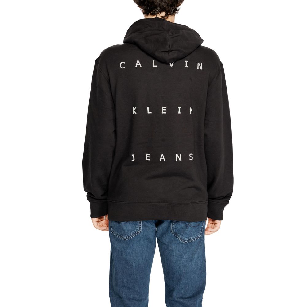 Calvin Klein Jeans Black Recycled Cotton Sweater