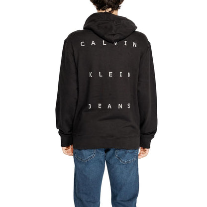 Calvin Klein Jeans Black Recycled Cotton Sweater