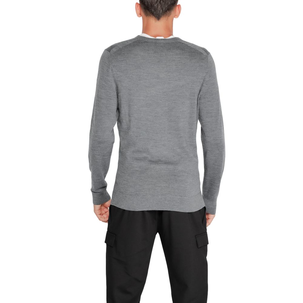 Calvin Klein Gray Recycled Wool T-Shirt