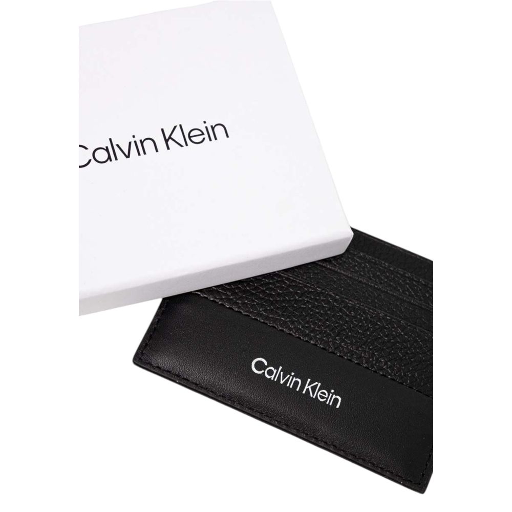 Calvin Klein Black Leather Wallet