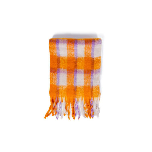 Only Orange Polyester Scarf