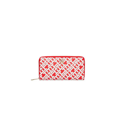 Tommy Hilfiger Red Polyethylene Wallet