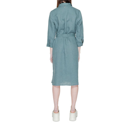 Street One Green Linen Dress