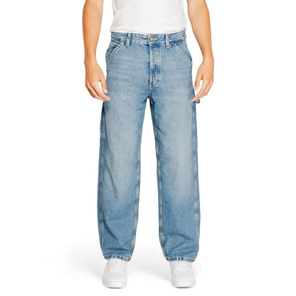 Jack Jones Blue Cotton Jeans & Pant