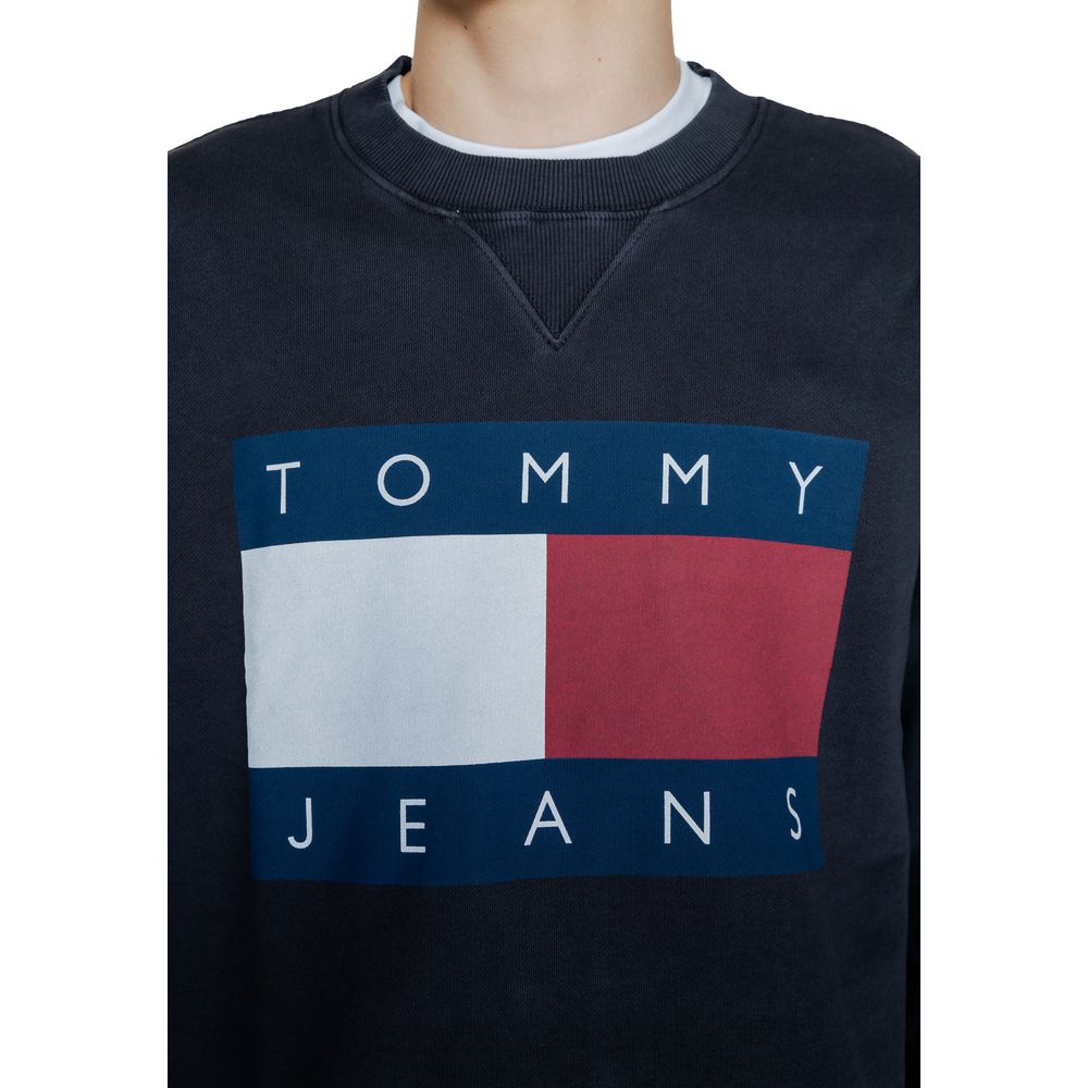 Tommy Hilfiger Jeans Black Cotton Sweater