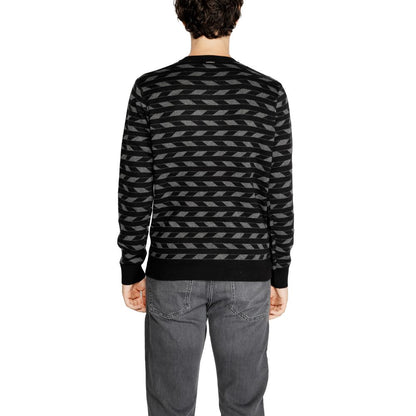 Antony Morato Black Acrylic Sweater