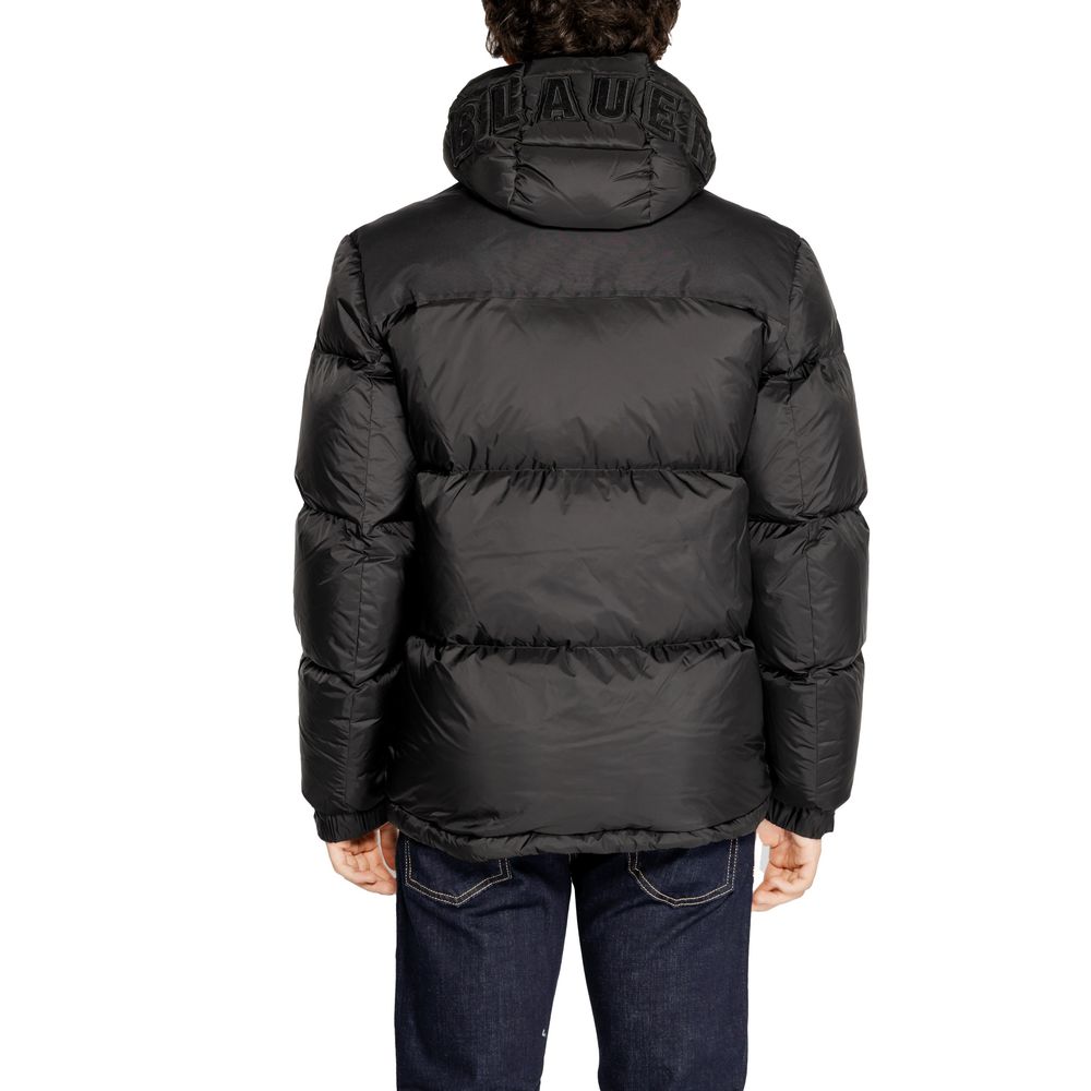 Blauer Black Polyamide Jacket